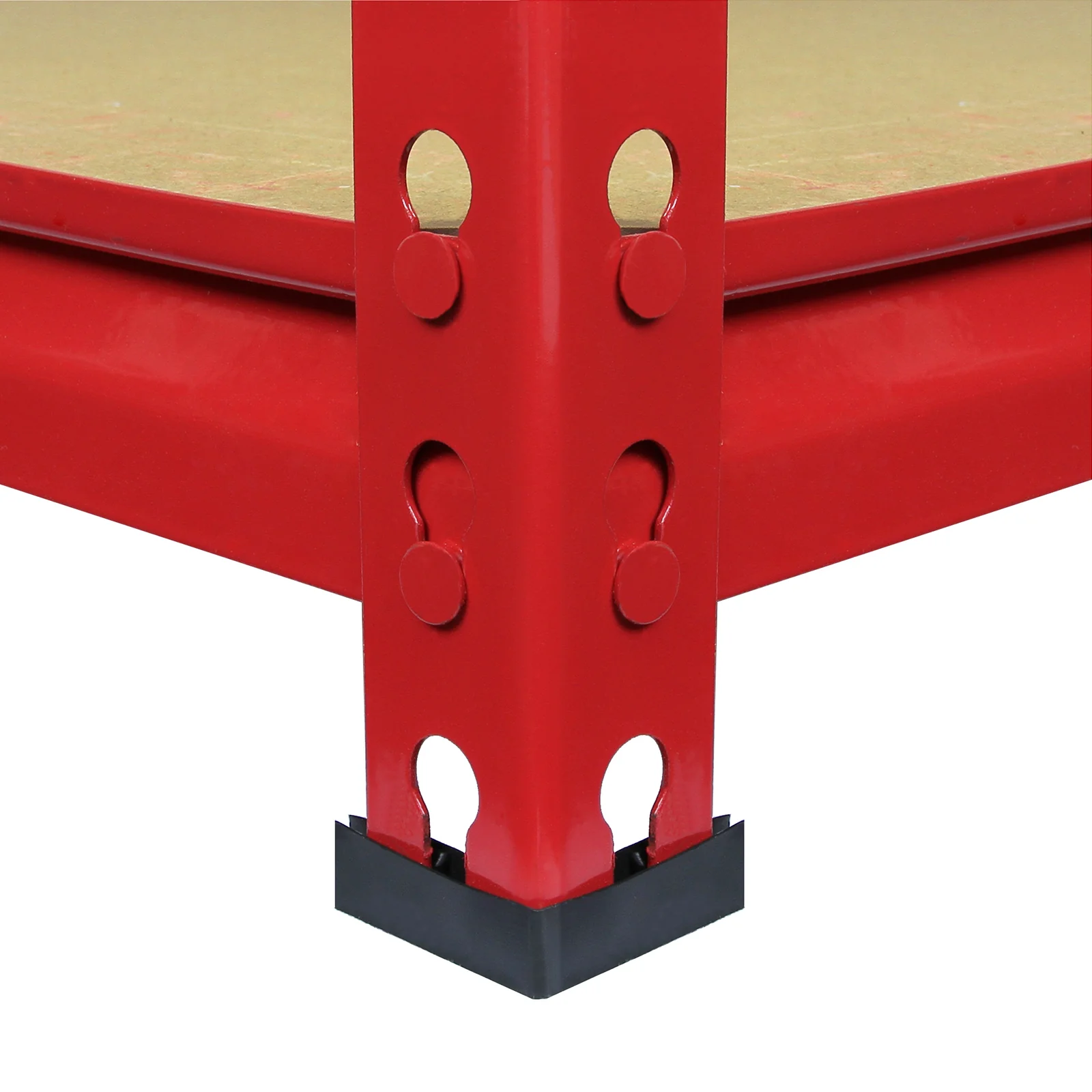 3 x Z-Rax Metal Racking Unit Red 90cm & Free Mallet - Image 10