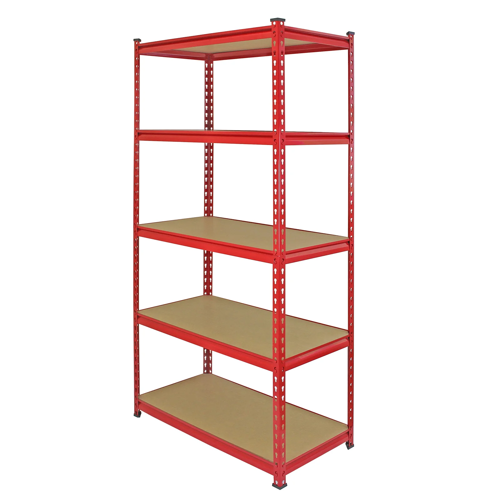 3 x Z-Rax Metal Racking Unit Red 90cm & Free Mallet - Image 4