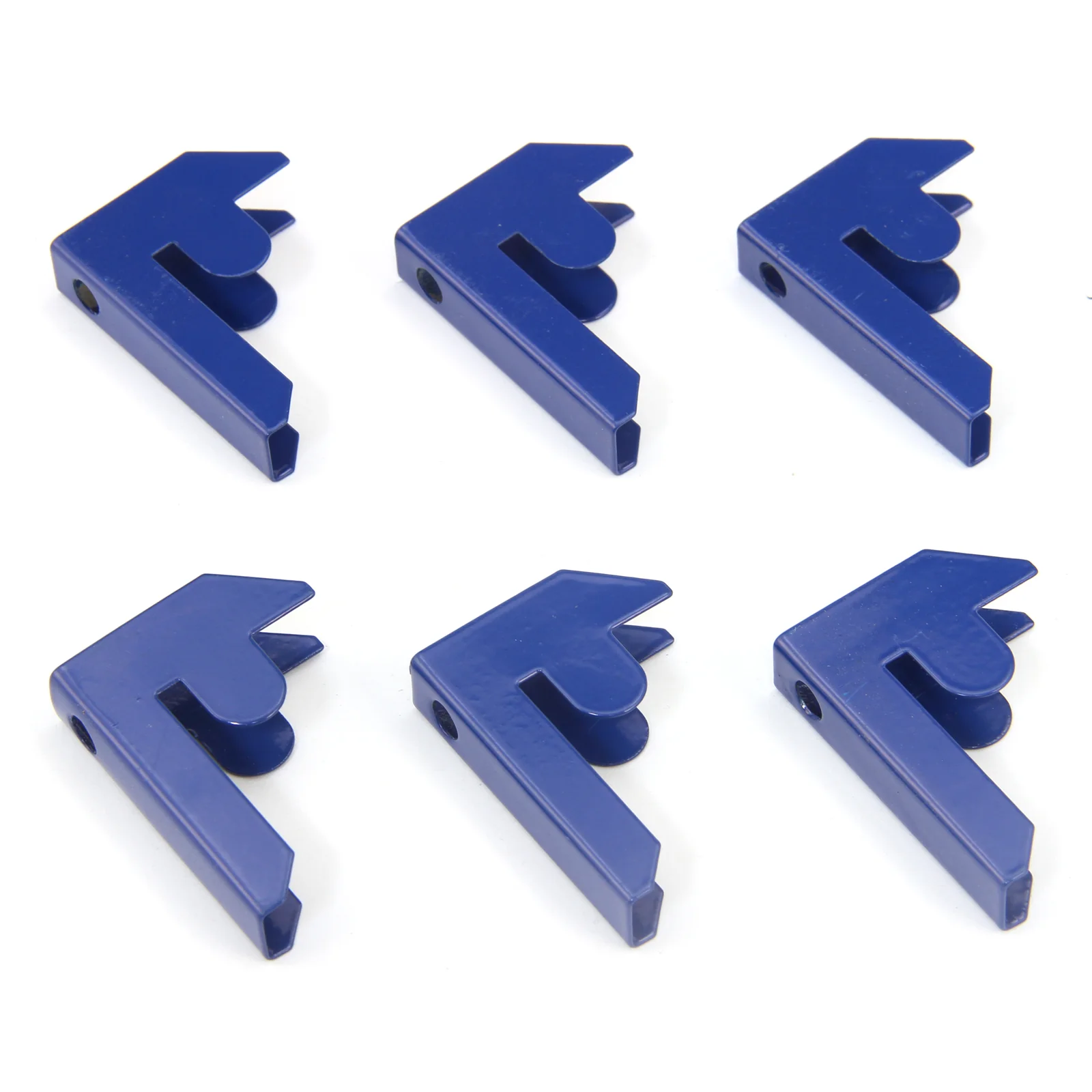 5 x T-Rax 90cm Blue Racking & Bay Connectors - Image 9