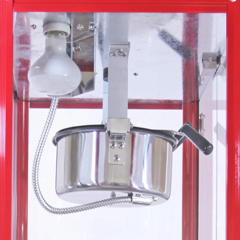 KuKoo 8oz Popcorn Machine & Candy Floss Machine with Carts - Image 3