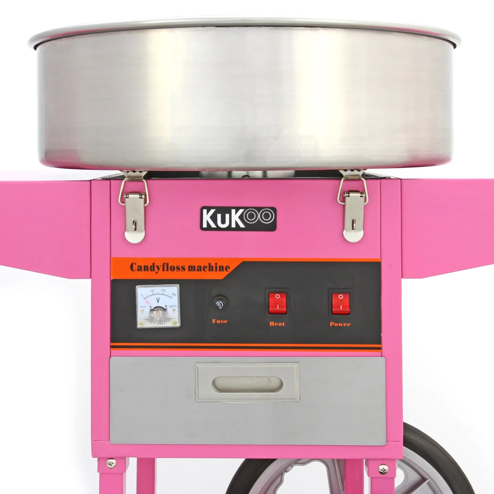 KuKoo Candy Floss Machine With Cart - Image 3