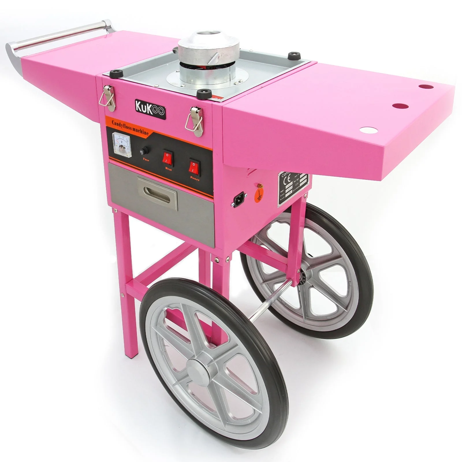 KuKoo Candy Floss Machine With Cart - Image 7