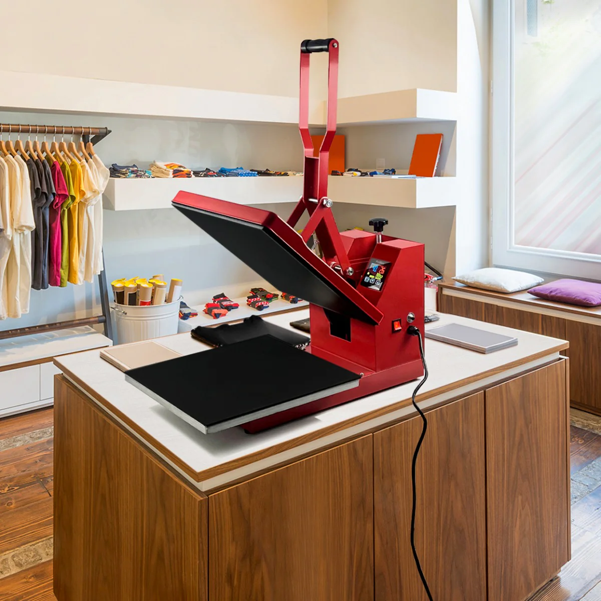 PixMax 38cm Clam Heat Press, Vinyl Cutter - Image 7