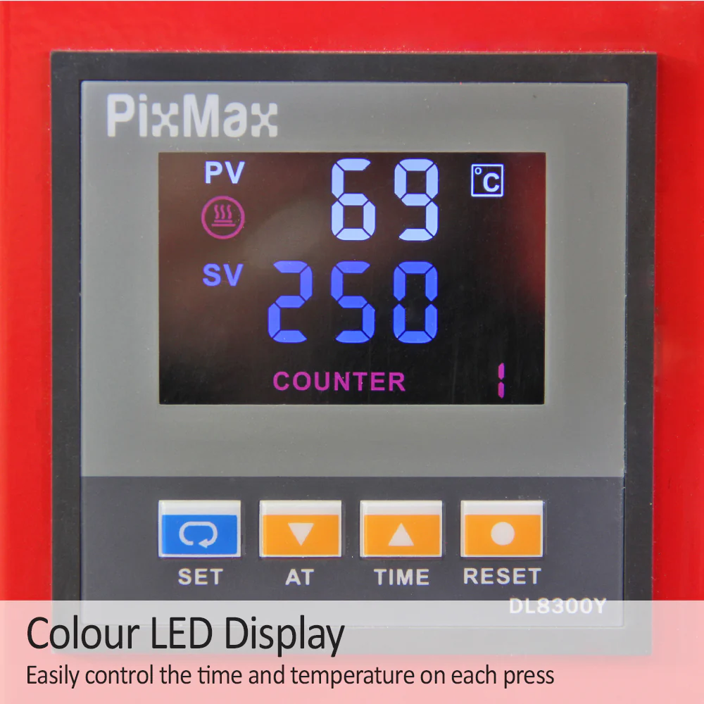 PixMax 38cm Clam Heat Press, Vinyl Cutter, Printer, Weeding Pack - Image 11