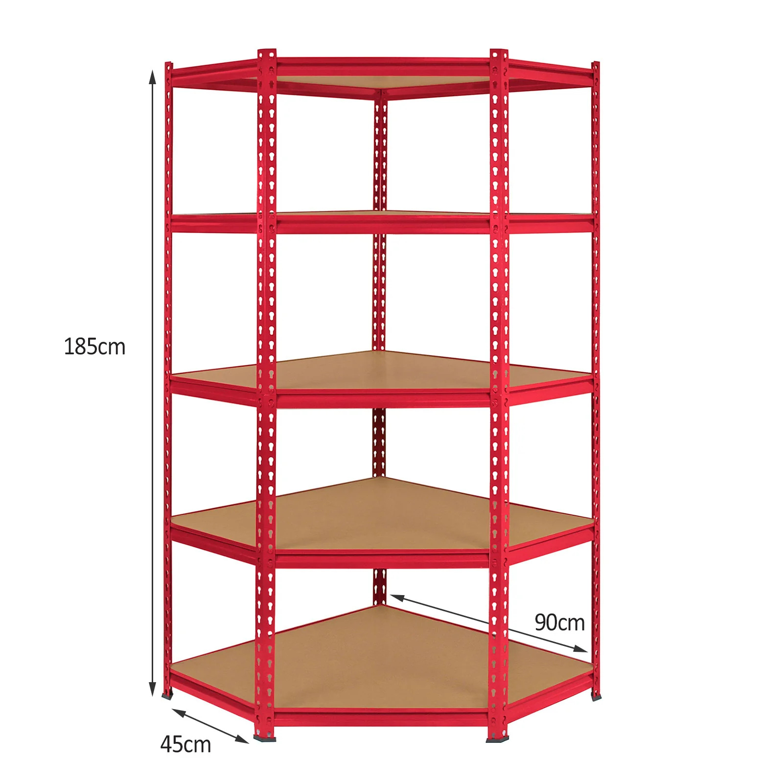 Z-Rax 90cm Racking Bundle: Corner Shelving and 2 Garage Racking Bays - Image 4