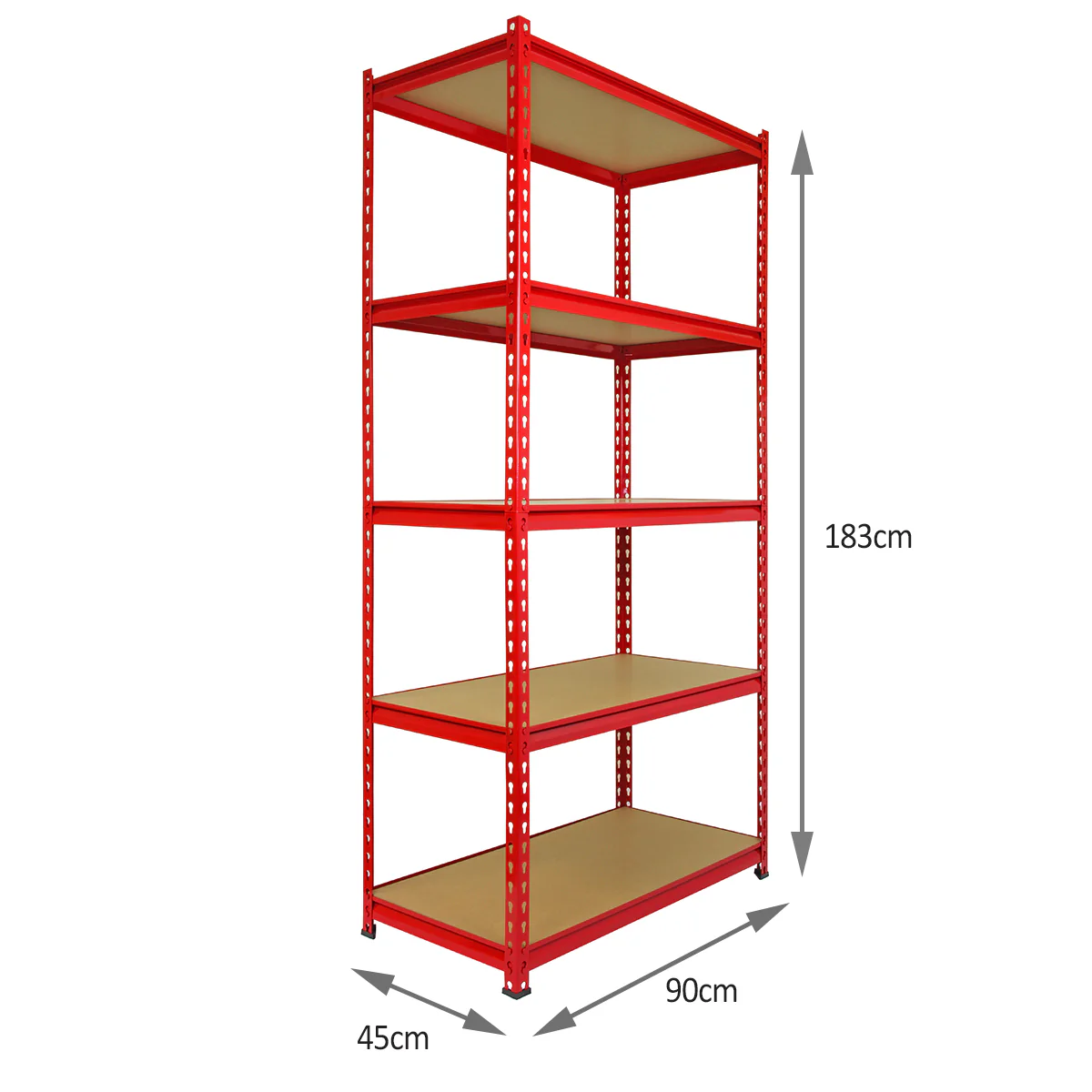 Z-Rax 90cm Racking Bundle: Corner Shelving and 2 Garage Racking Bays - Image 6